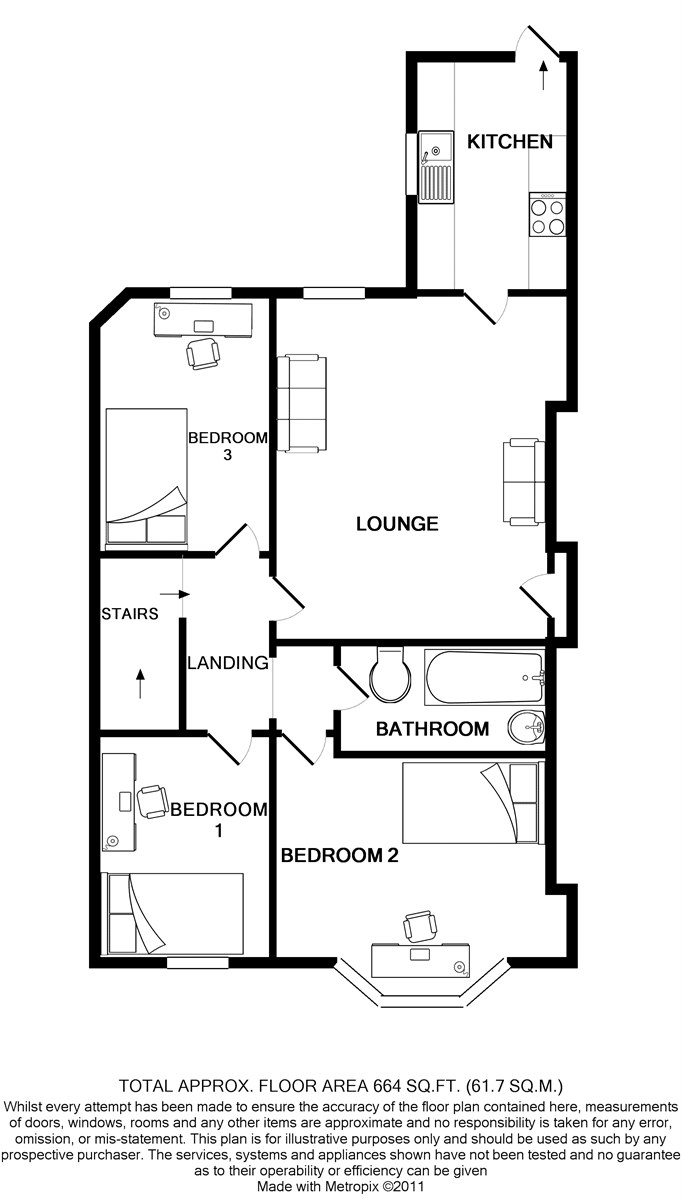 3 Bed Flat to rent on Stannington Place, Heaton